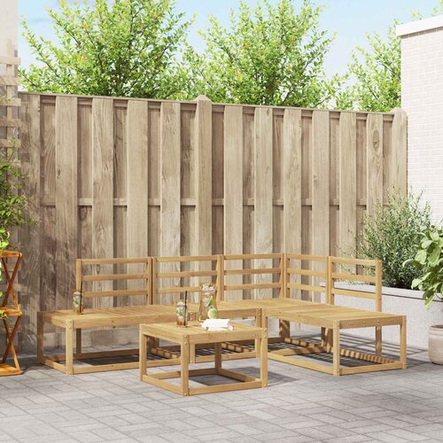  Set vanjskih sofa 5 Komad Bijela Cijene