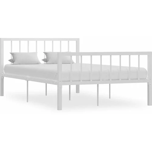  za krevet bijeli metalni 120 x 200 cm
