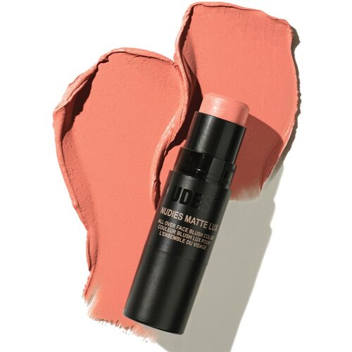 Nudestix Nudies Matte Lux večnamenski svinčnik za oči, ustnice in lica odtenek Pretty Peach 7 g Slike
