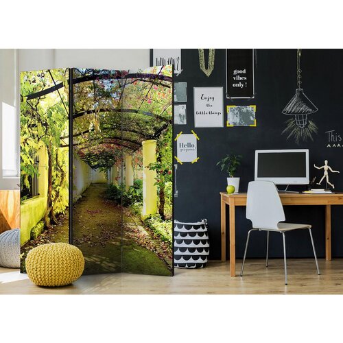 Artgeist Paravan Romantic Garden, 3-Delni, Dvostranski Slike