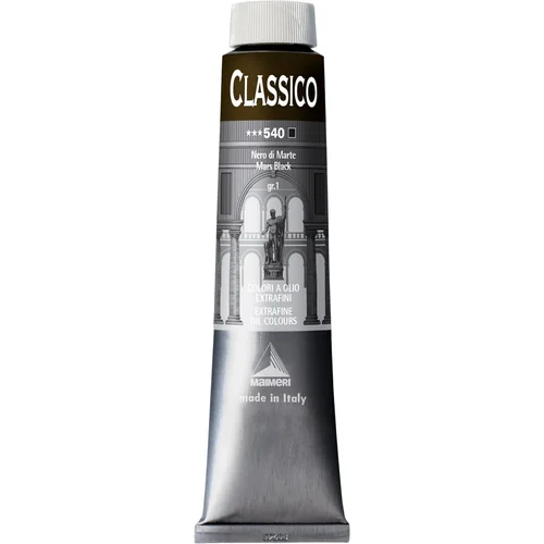 Maimeri Classico Oljna barva Mars Black 200 ml 1 kos