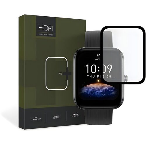 HOFI ochrann&eacute; sklo na hodinky pre Amazfit Bip 3/Bip 3 pro - Crna KP25577 Cene