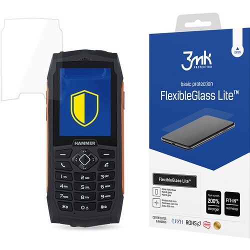 3mk FLEXIBLEGLASS LITE ZA MYPHONE HAMMER 3/3 PLUS - KALJENO STEKLO, (22003018) Slike