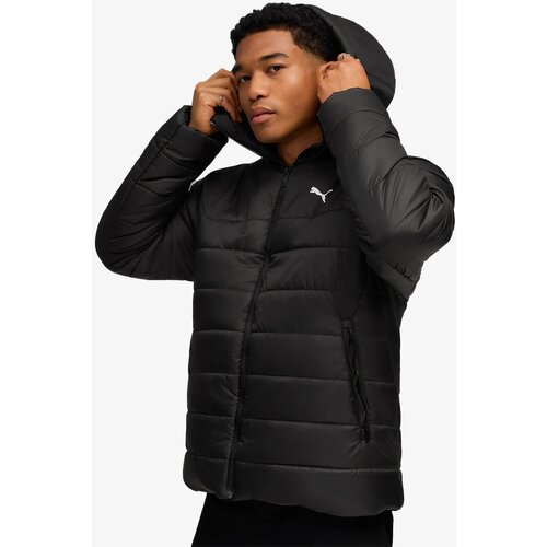 Puma ess hooded padded jacket Cene