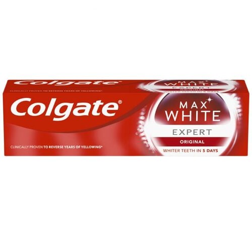 Colgate Max White Expert Original zobna pasta za beljenje zob 75 ml Cene