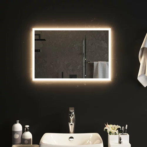 vidaXL LED kopalniško ogledalo 40x60 cm