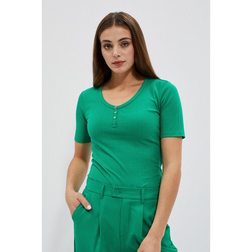 Marisse Women's T-Shirt L-Ts-4006 Green Cene