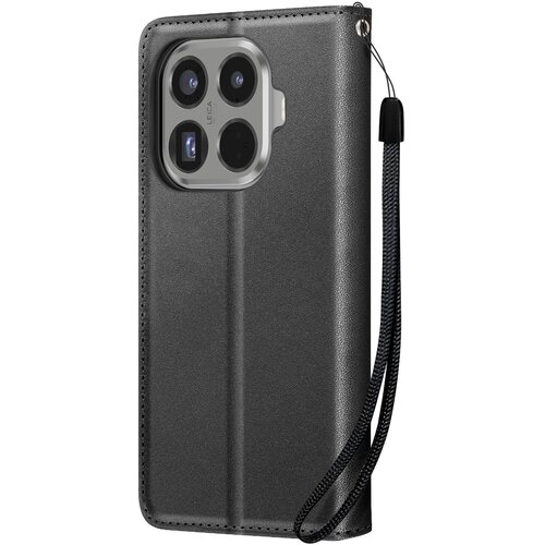 AVIZAR Denarnica etui za Xiaomi 15T Pro z vrvico in držalom za kartice, Črna, (5000189401) Cene