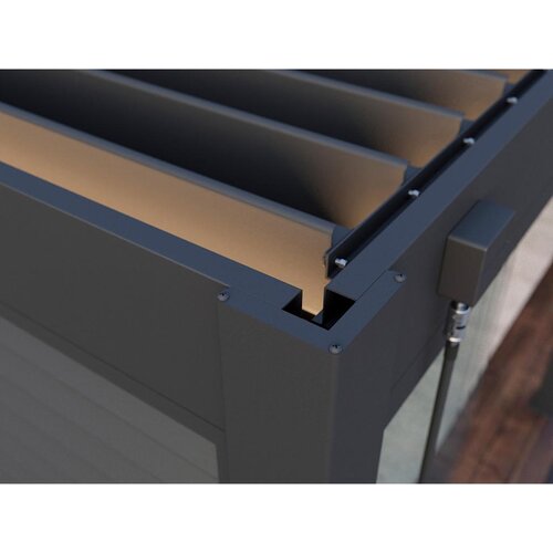Gardenson Pergola Superior, Antracit, 3,6x4m Slike