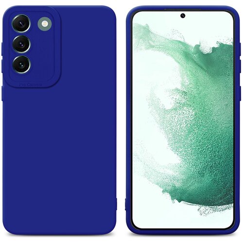 Cadorabo Ohi&scaron;je, združljiv s Samsungom v tekoči modrem, za&scaron;čitnem pokrovu, narejen iz fleksibilnega silikona TPU, (20596317) Cene