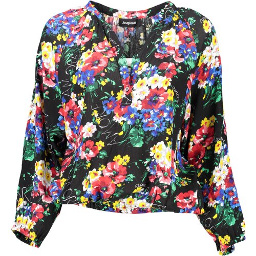 Desigual WOMEN&amp;amp;#39;S LONG SLEEVE T-SHIRT BLACK Slike