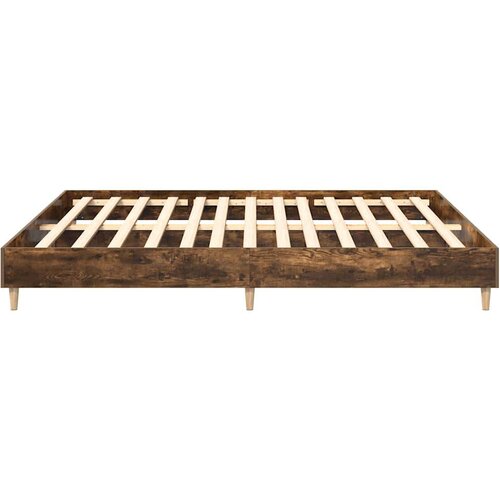 VidaXL okvir kreveta bez madraca 200x200 cm konstruirano drvo Slike