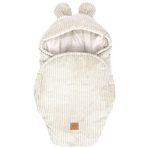 MeowBaby Bež kordurojna dječja povojnica 45x80 cm - Slike