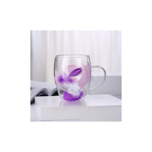 Feather šolja dupli zid – 350ml Cene