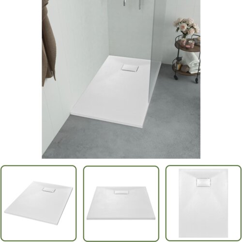 The Living Store Kad za tuš SMC bela 100x70 cm - Kad Za Tuš, (21738216) Cene