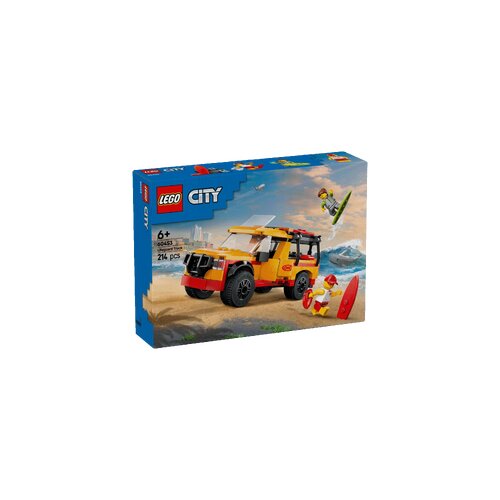 Lego Kamion spasilačke službe na plaži Slike