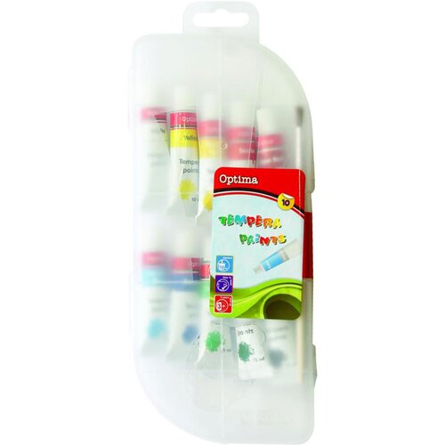 Optima tempera barve v plastični škatlici, 12 ml Cene