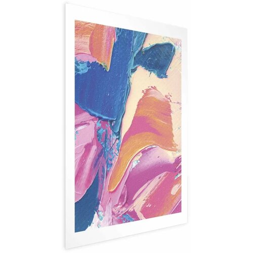  Plakat Colorful Expression - strong contrasts in an energetic composition 21x30 Cijene