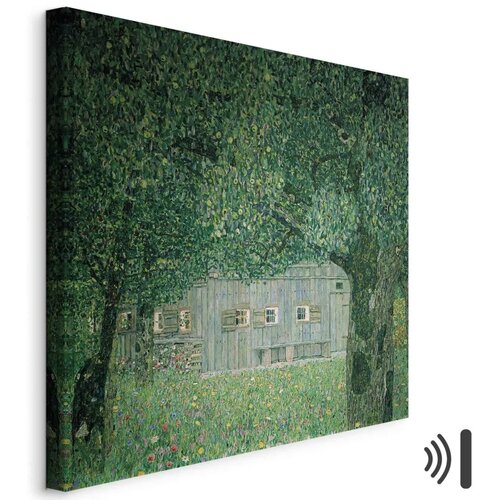  Slika - Gustav Klimt &ndash; Ober&ouml;sterreichisches Bauernhaus 40x40 Akustična Cijene