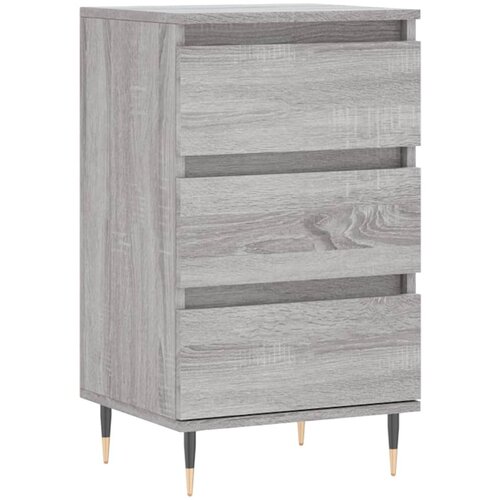 Maison Chic Komoda - Predalnik siva sonoma 40x35x70 cm inženirski les, (21717799) Cene