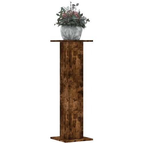 vidaXL Stojalo za rastline 2 kosa dimljeni hrast 30x30x95 cm inž. les Cene