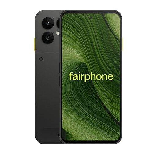 Fairphone The (Gen 6) 16 cm (6.31) Dual SIM Android 15 5G USB Type-C 8 GB 256 GB 4415 mAh Black Slike