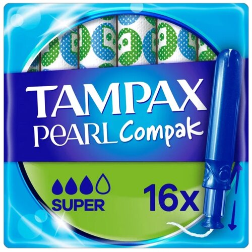 Tampax Tamponi Pearl Compak Super 16/1 Slike