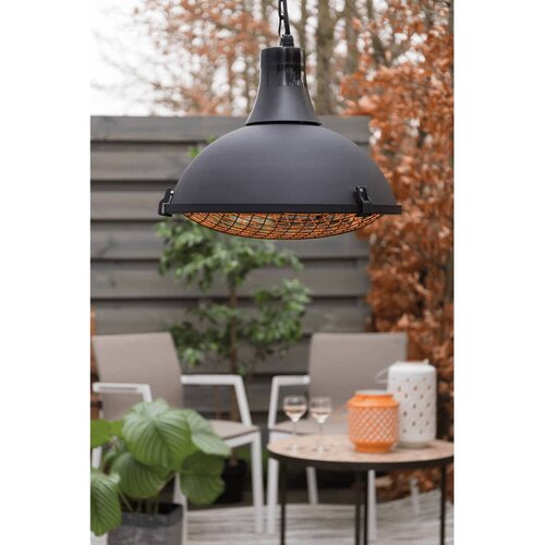 Sunred IND-2100H - ceiling heater 2100 W, black Slike