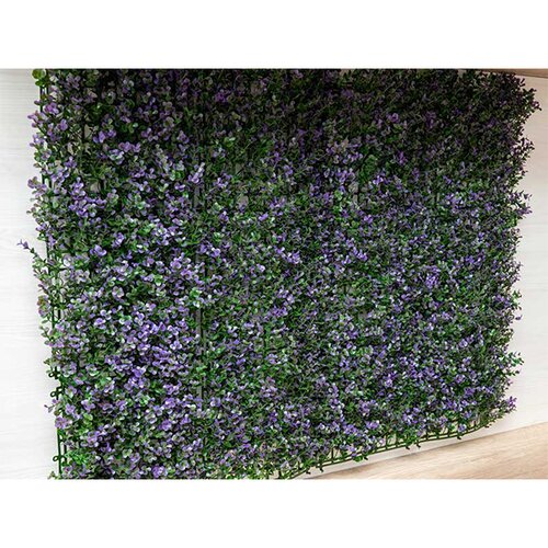 Nortene dekorativna zidna obloga lavanda sa pvc lišćem 1x1m 2017257 Slike