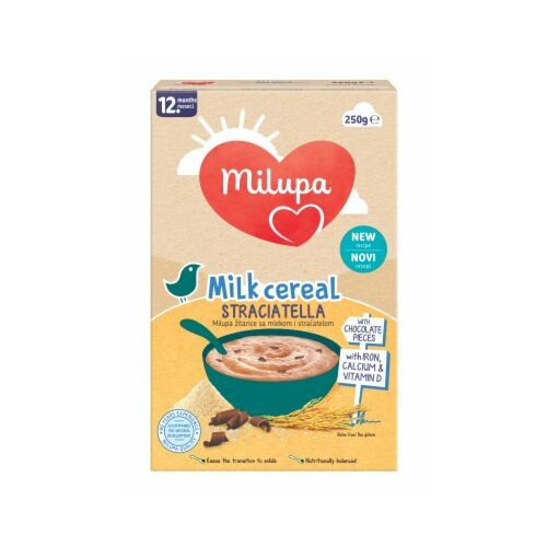 Milupa milk cereal straciatella dečija hrana 12+ 250g Cene