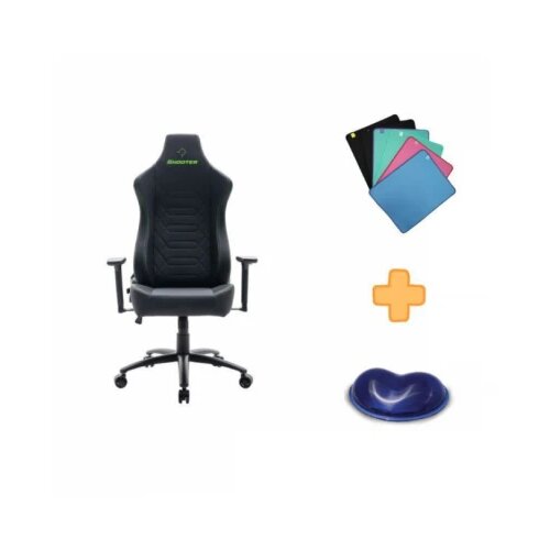 Shooter Stolica Gaming HC-4055 BLACK + poklon Slike