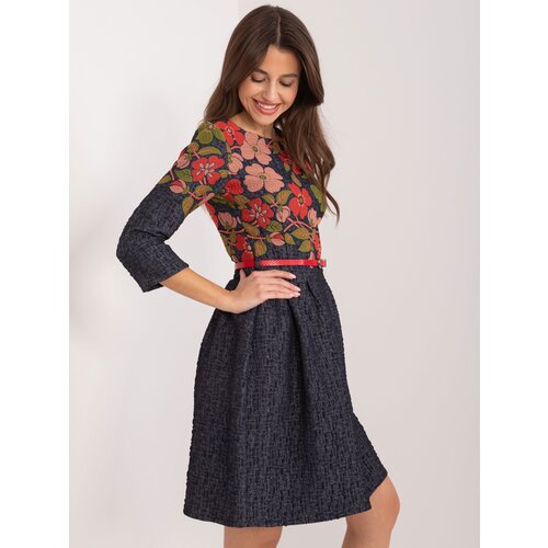 LAKERTA Dress-LK-SK-506575.60-navy-red Cene
