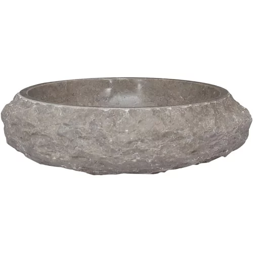 Umivalnik siv Ø40x12 cm marmor