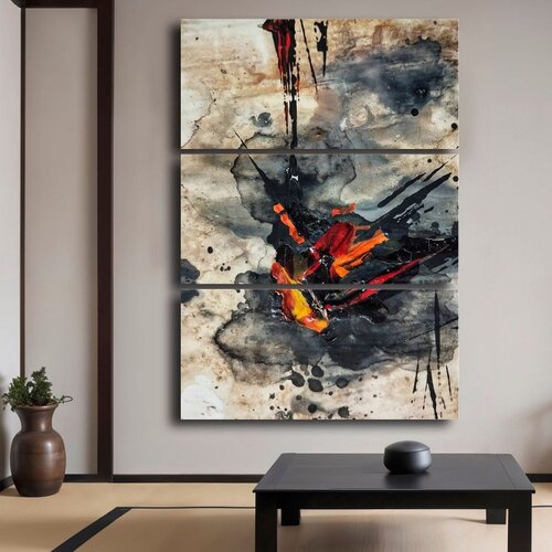 WALLXPERT 3P14869C013 Multicolor Decorative Canvas Painting (3 Pieces) Cene
