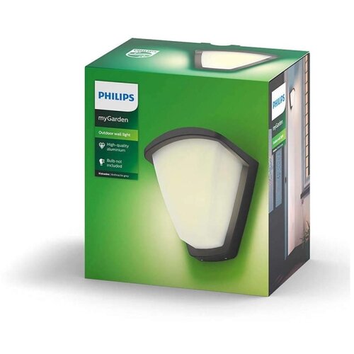 Philips 17383/93/PN - Spoljno zidno svetlo KISKADEE 1xE27/42W/230V IP44 Slike