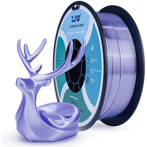  ZIRO Silk PLA filament 1,75 mm – Violet Cene