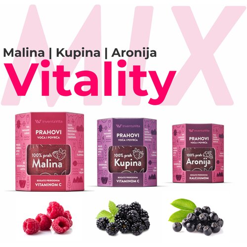 INVENTA VITA Prahovi voća i povrća Vitality MIX Malina/Kupina/Aronija Cene