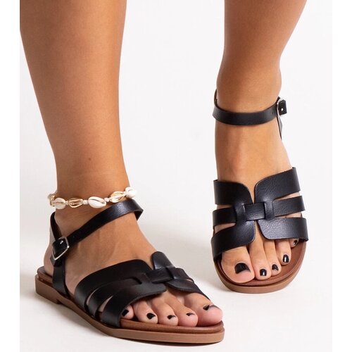 D/CEO Black sandals on a block heel Millo Slike
