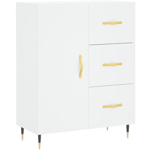 Maison Chic Komoda - Predalnik bela 69,5x34x90 cm inženirski les, (21716266) Cene