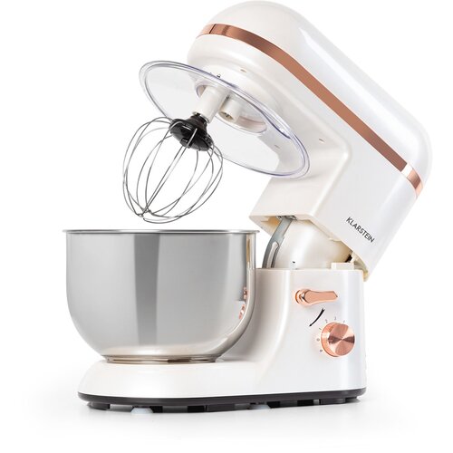 Klarstein Bella Elegance, kuhinjski aparat, 1300 W, 1,7 HP, 6 stupnjeva, 5 litrov, bijeli Cijene