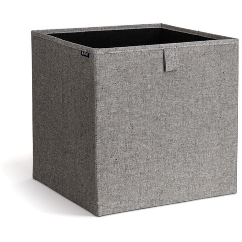 Bigso Siva tekstilna &amp;scaron;katla za shranjevanje 32x31,5x31,5 cm Soft Storage Cube &amp;ndash; Slike