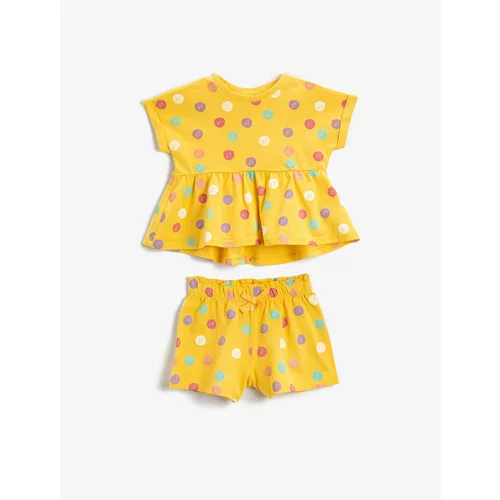 Koton Baby Set - Yellow - Regular fit