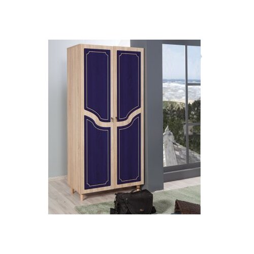 Hanah home Ormar Stil 90x192x52cm Hrast Slike
