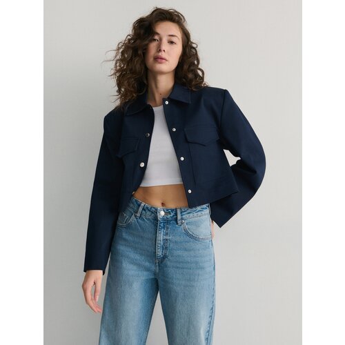 Reserved - Ladies` blazer - Mornarsko modra Cene