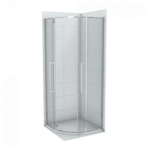 Copen tu&amp;scaron; kabina concept absolut R80x200cm staklo 6mm providno sa pivot vratima (C-02-6280) Slike
