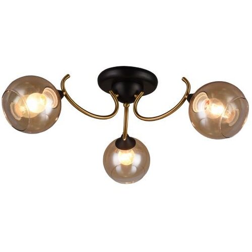 Mitea Lighting Luster crno-zlatni 3xE27 Max.60W 220~240V M110738-3 Cene