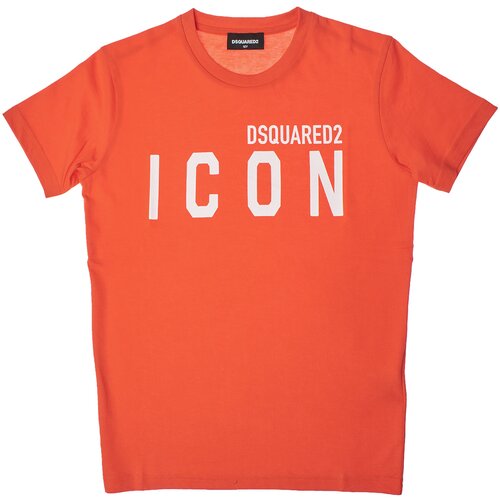 Dsquared Majice s kratkimi rokavi DQ1359D0-0MVDQ-221 Oranžna Cene