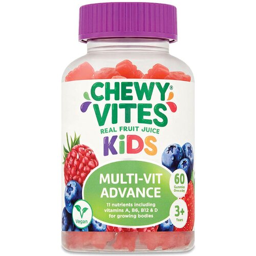Chewy Vites Gumijasti bonboni za otroke Kids multivit advance 60 kos Slike