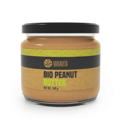 VanaVita BIO Puter od kikirikija 340 g   g glatko Cene