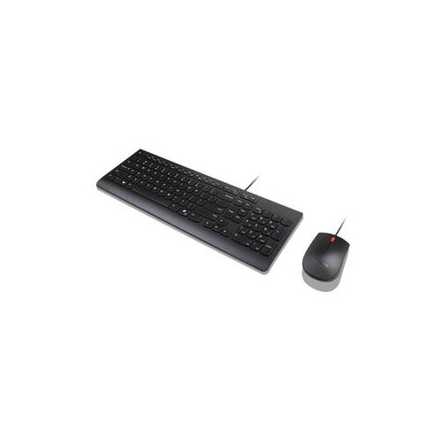 Lenovo Tastatura+mi&amp;scaron; Essential žicni set/SRB/Cirilica/crna Slike